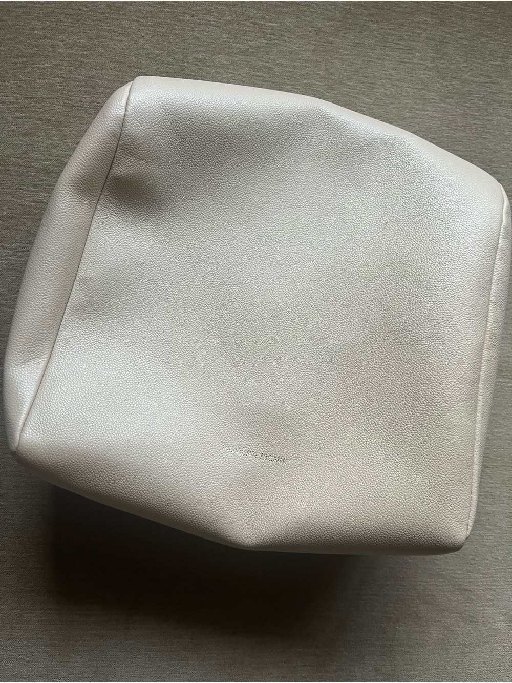 New Modern Picnic Tote Cream Insulated Lunch Bag & dust bag